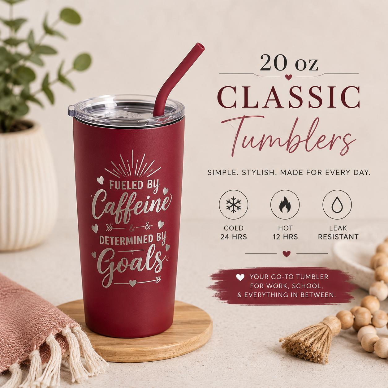 20 oz Classic Tumblers